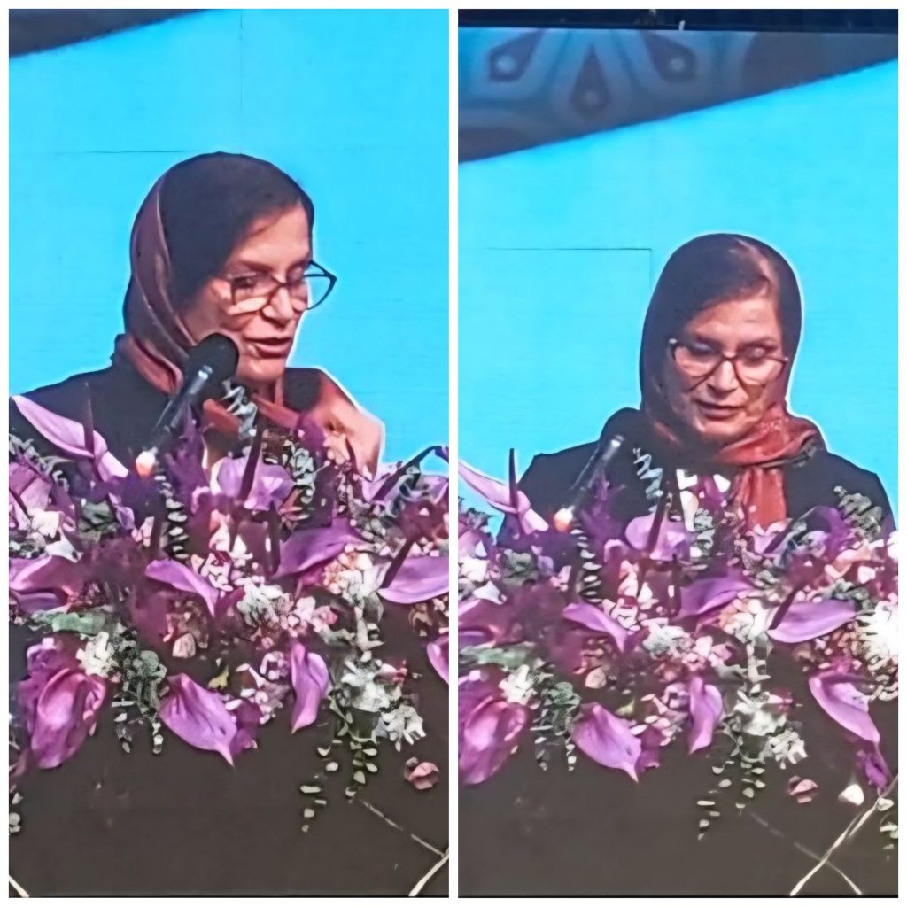 سخنرانی دکتر افسانه نیکجوی در کنگره فیزیوتراپی ایران